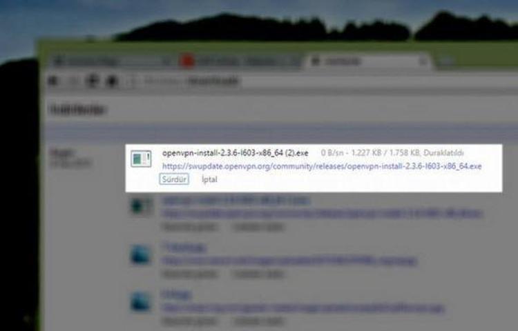 Chrome indirme yöneticisi