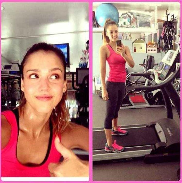 Jessica Alba’nın fit vücudunu bakın neye borçlu