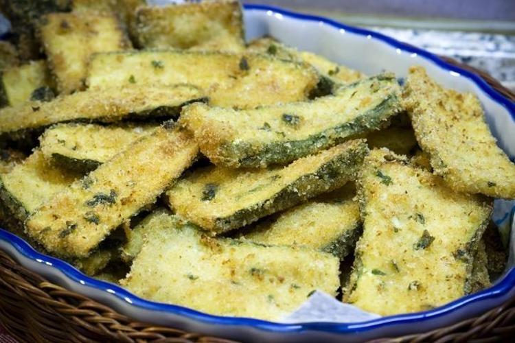 Sarımsaklı kabak kızartması