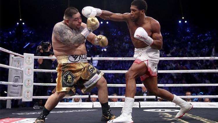 Anthony Joshua, Andy Ruizi yenerek unvanını geri kazandı