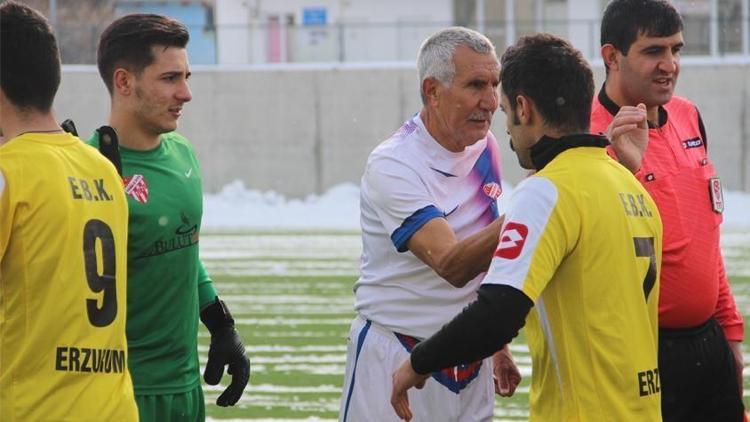 Erzurum soğuk ama ben sporcuyum