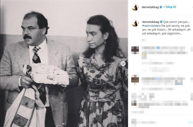 Demet Akbağ, Rasim Öztekinle ilgili acı gerceği açıkladı