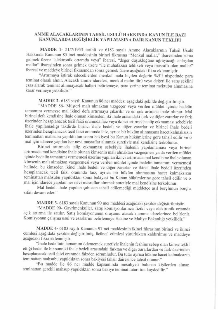 Kredi yapılandırma fırsatı Meclise sunuldu...