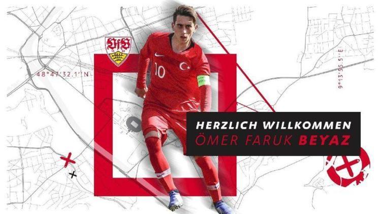 Ömer Faruk Beyaz Stuttgart ile 4 yıllık anlaşmaya vardı