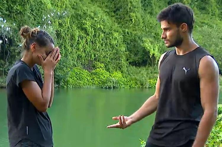 Survivor Batuhan Karacakayadan dikkat çeken açıklamalar Sevgili tribi yiyorum Vay efendim Ayşe ile nasıl anlaşırsın