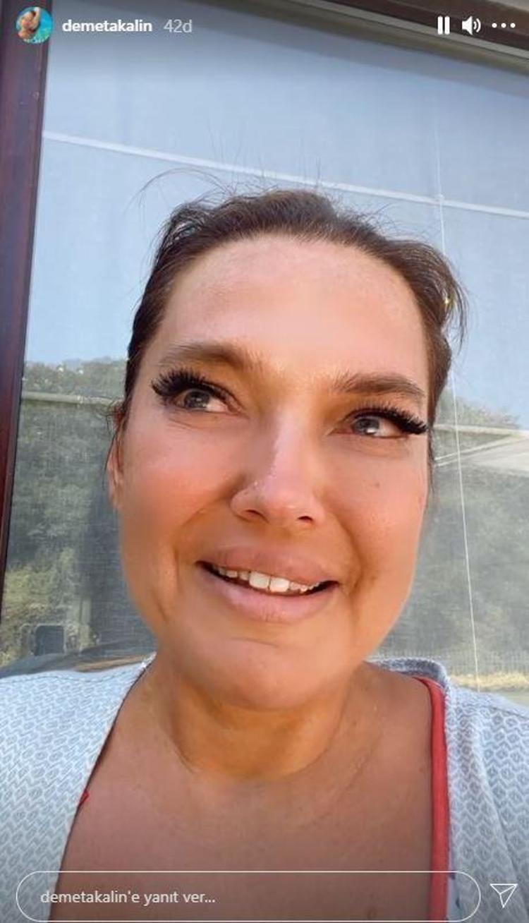 Demet Akalın, gözyaşlarına boğuldu