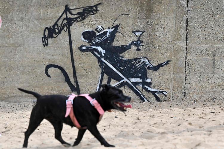 İngilterede Banksy bereketi