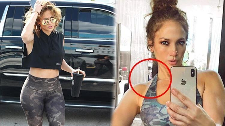 Jennifer Lopezin fotoğrafındaki detay korkuttu