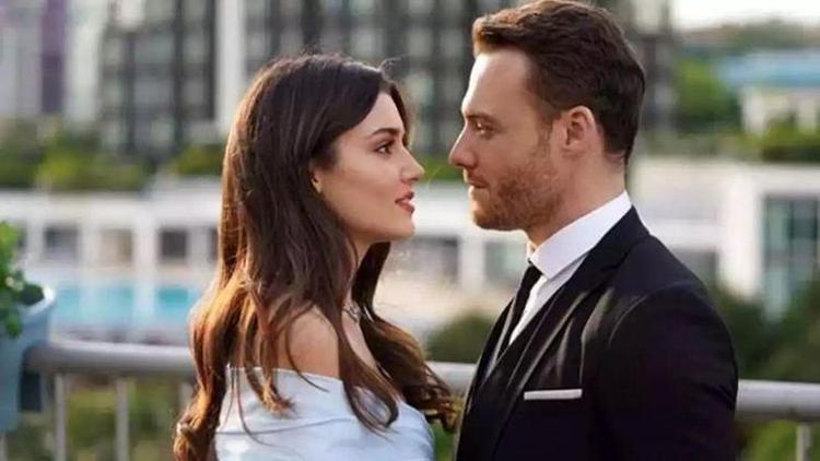Hande Erçel ve Kerem Bürsin halay çekti