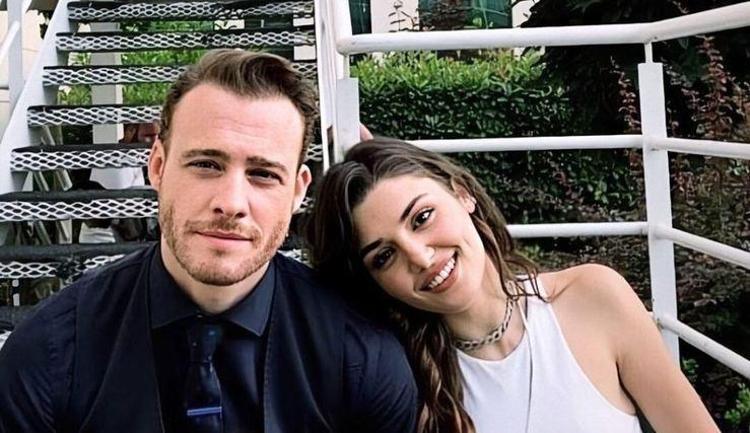 Hande Erçel ve Kerem Bürsin halay çekti