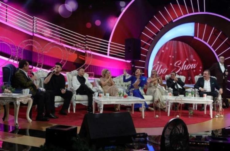 İbo Showun yılbaşı özel bölümünden ilk kareler yayınlandı Gülben Ergen geceye kıyafetiyle damga vuracak