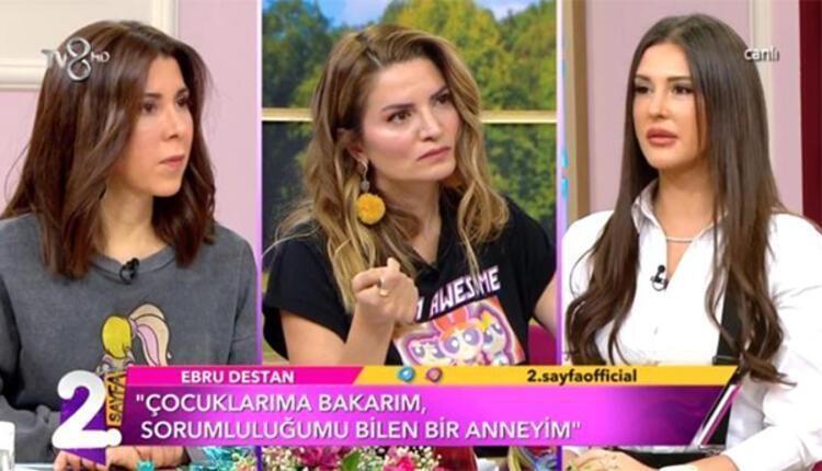 Ebru Destan boşanma sürecini anlattı: Çocuklarıma ben bakıyorum