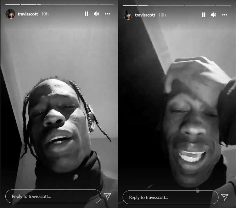 Travis Scott: Gerçekten harap oldum