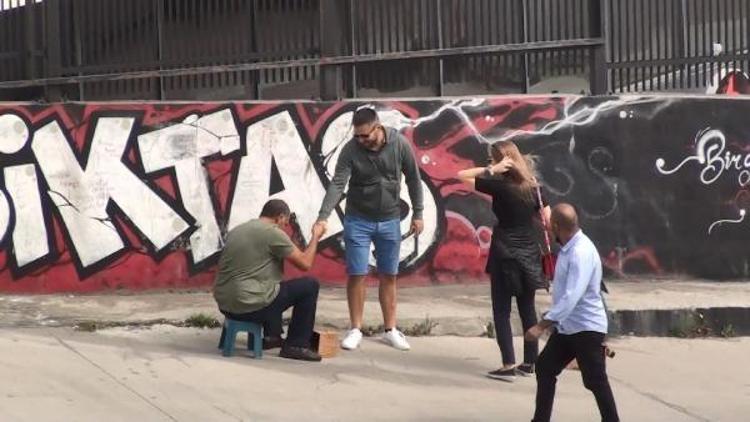 İstanbul’da turistlere fırçalı tuzak O anlar kamerada…