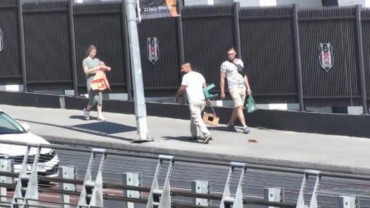 İstanbul’da turistlere fırçalı tuzak O anlar kamerada…