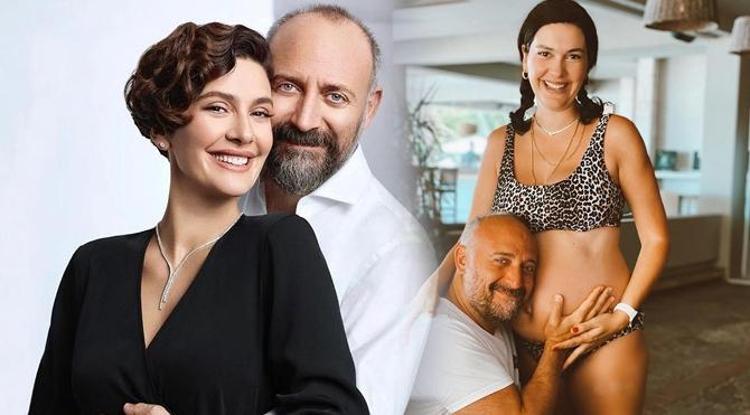 Bergüzar Korel ve Halit Ergenç çiftinin mutlu günü - Son Dakika Magazin  Haberleri