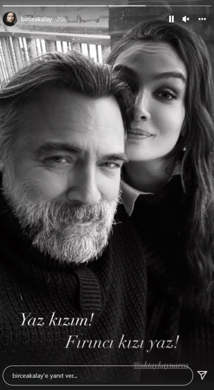 Sürpriz buluşma Oktay Kaynarca ile Birce Akalay sinyal verdi