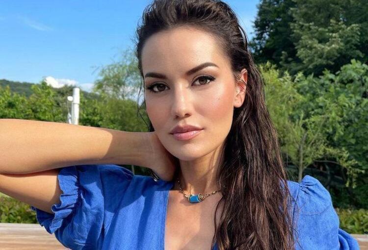 Fahriye Evcen Den Bikinili Hamilelik Pozu Magazin Haberleri