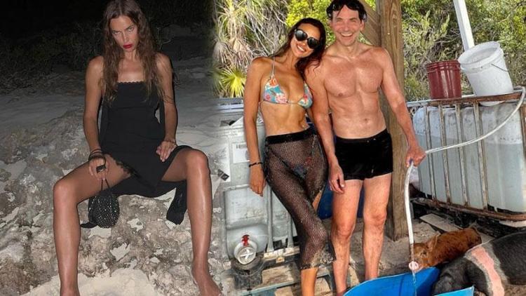 Irina Shayk ve Bradley Cooper tatilde