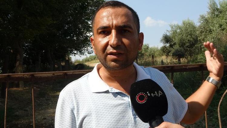 Kapı koyulan yoldan geçemeyen mahalleli isyan etti Türkiye-Suriye sınırı gibi