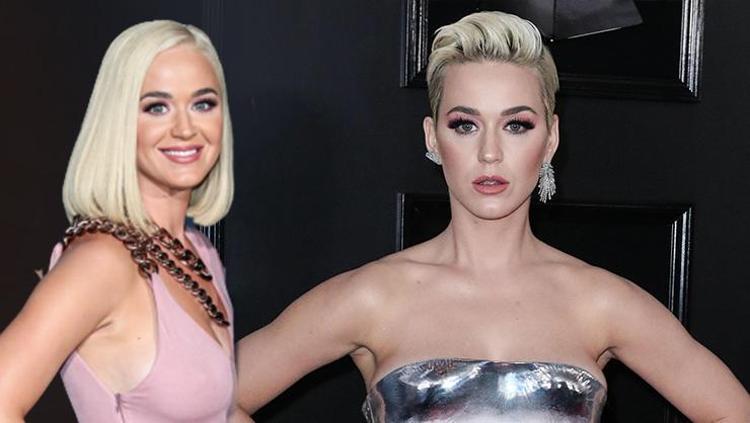 Katy Pery kısa saç modelleri