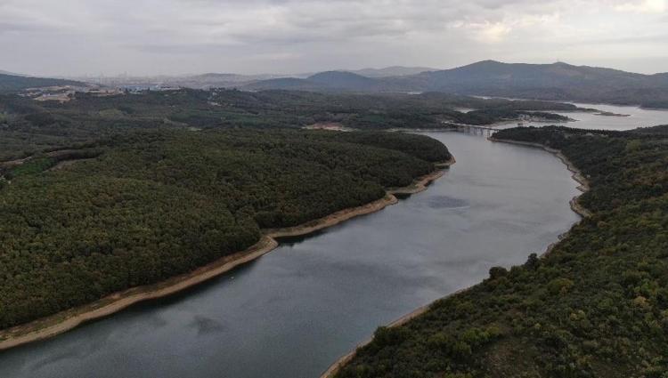 İstanbulun barajlarında doluluk oranı yüzde 50nin altına düştü