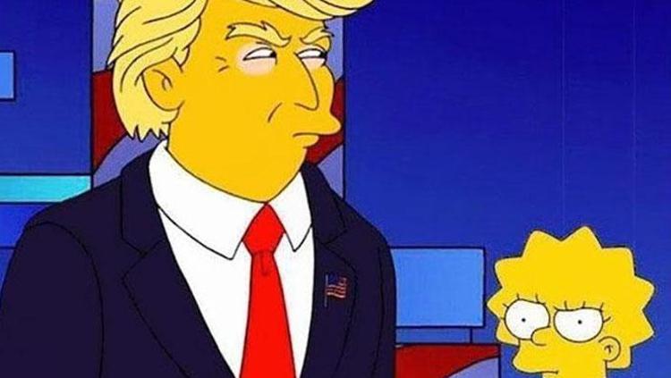2015 yılından bildiler... Simpsonların Trump kehaneti gerçekleşti