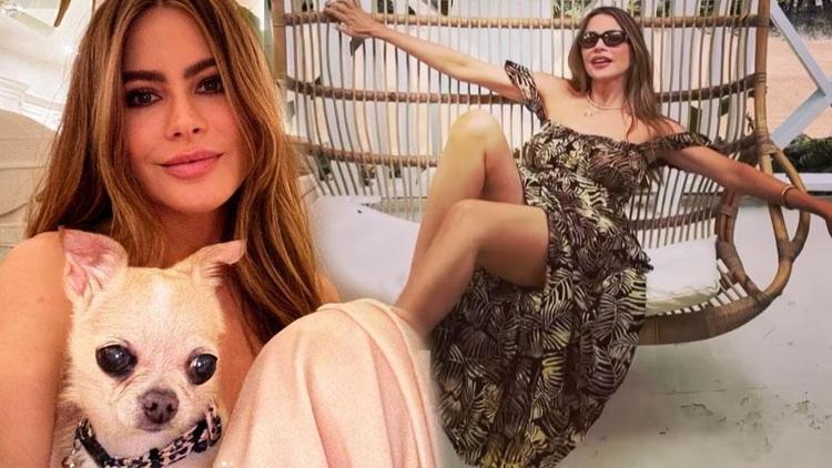 Sofia Vergaradan bikinili poz