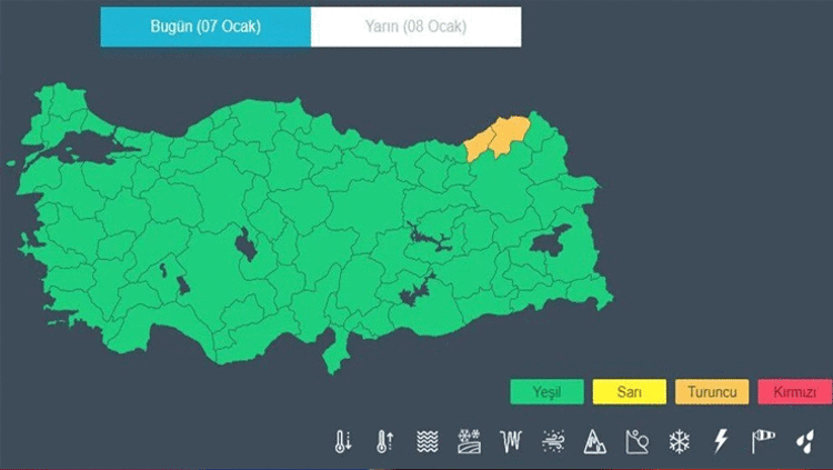 Kar geliyor, atkı ve bereleri hazırlayın Meteoroloji duyurdu: 41 kente alarm