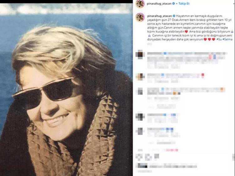 Pınar Altuğdan duygusal paylaşım