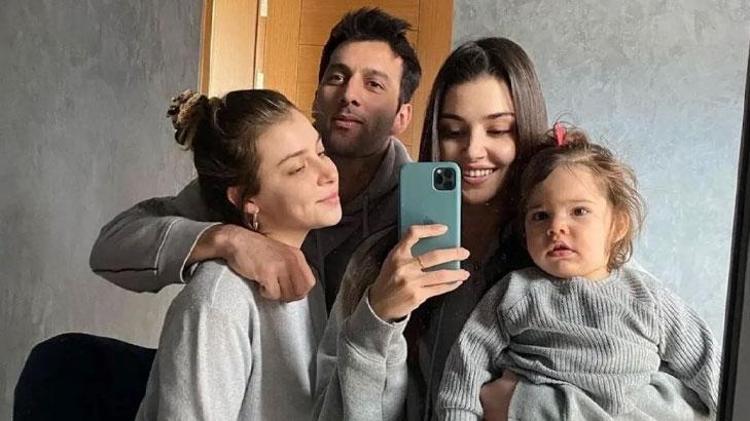 Hande Erçelin ablası Gamze Erçel ve eşinden anlamlı hareket
