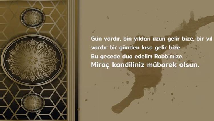 Miraç Kandili ve Cuma mesajları 2023 En güzel, resimli, kısa ve uzun Cuma ve kandil mesajları