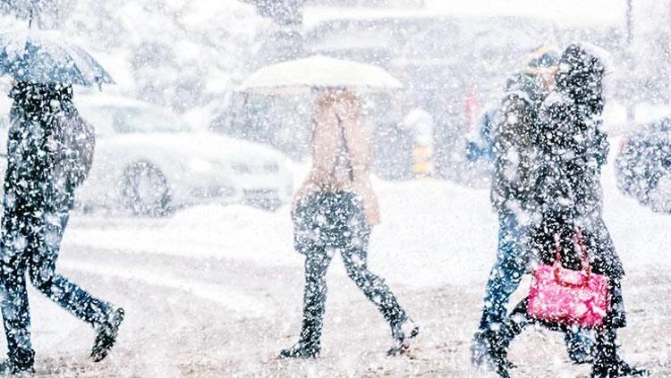 Yoğun kar yağışı geliyor Uyarı geldi, cuma gününe kadar sürecek