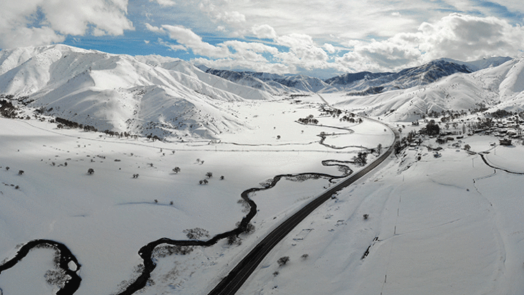 Bitul Kar Kar güzelliği hayran bıraktı! Bitlis'te kartpostallık görüntü - Gündem ...