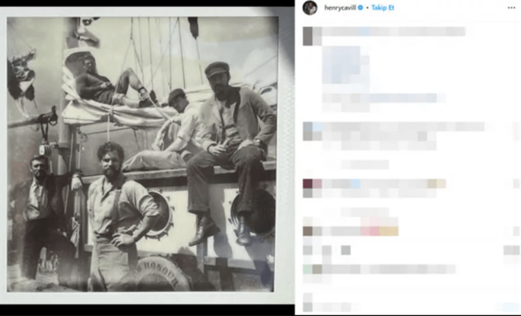 FİLMDEN İLK KAREYİ PAYLAŞTI