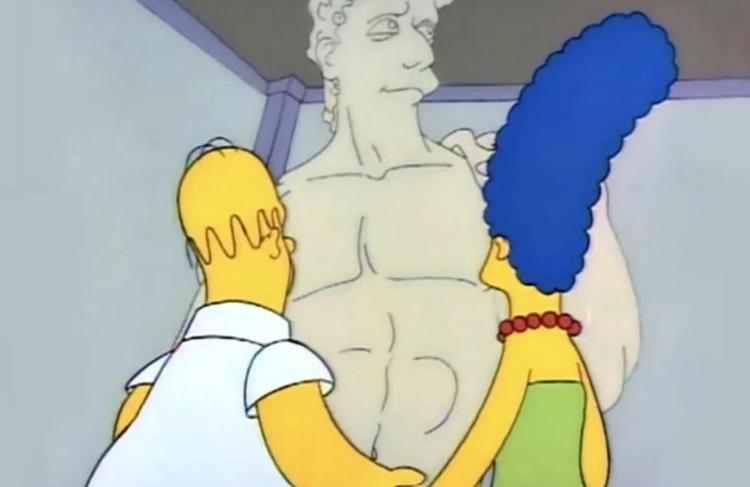 The Simpsons kehanetleri: Simpsonlar Davut heykeli tartışmasını önceden gördü mü