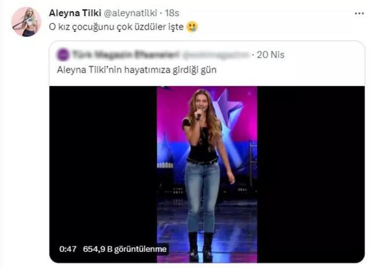 Aleyna Tilki: O kız çocuğunu çok üzdüler