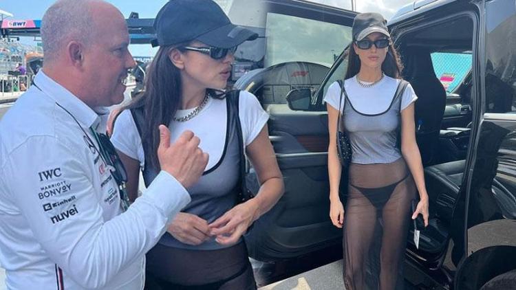 Irına Shaykın Formula 1 tarzına yorum yağdı Lütfen daha normal giyin