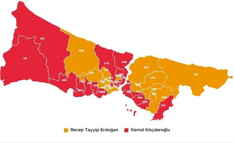 İSTANBUL BEŞİKTAŞ SEÇİM SONUÇLARI 28 MAYIS 2023: 2. Tur Cumhurbaşkanlığı Beşiktaş oy oranı Kemal Kılıçdaroğlu ve Recep Tayyip Erdoğan seçim sonuçları
