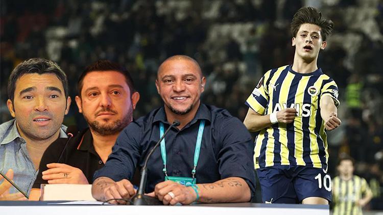 Arda Gülerde sona doğru Robert Carlos ve Deco kapıştı; Nihat Kahveci konuştu