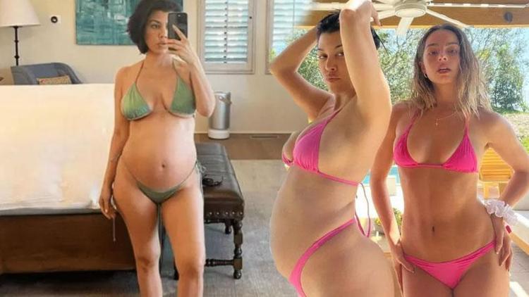 Kourtney Kardashian hamileliğinden milyon dolarlar kazanacak