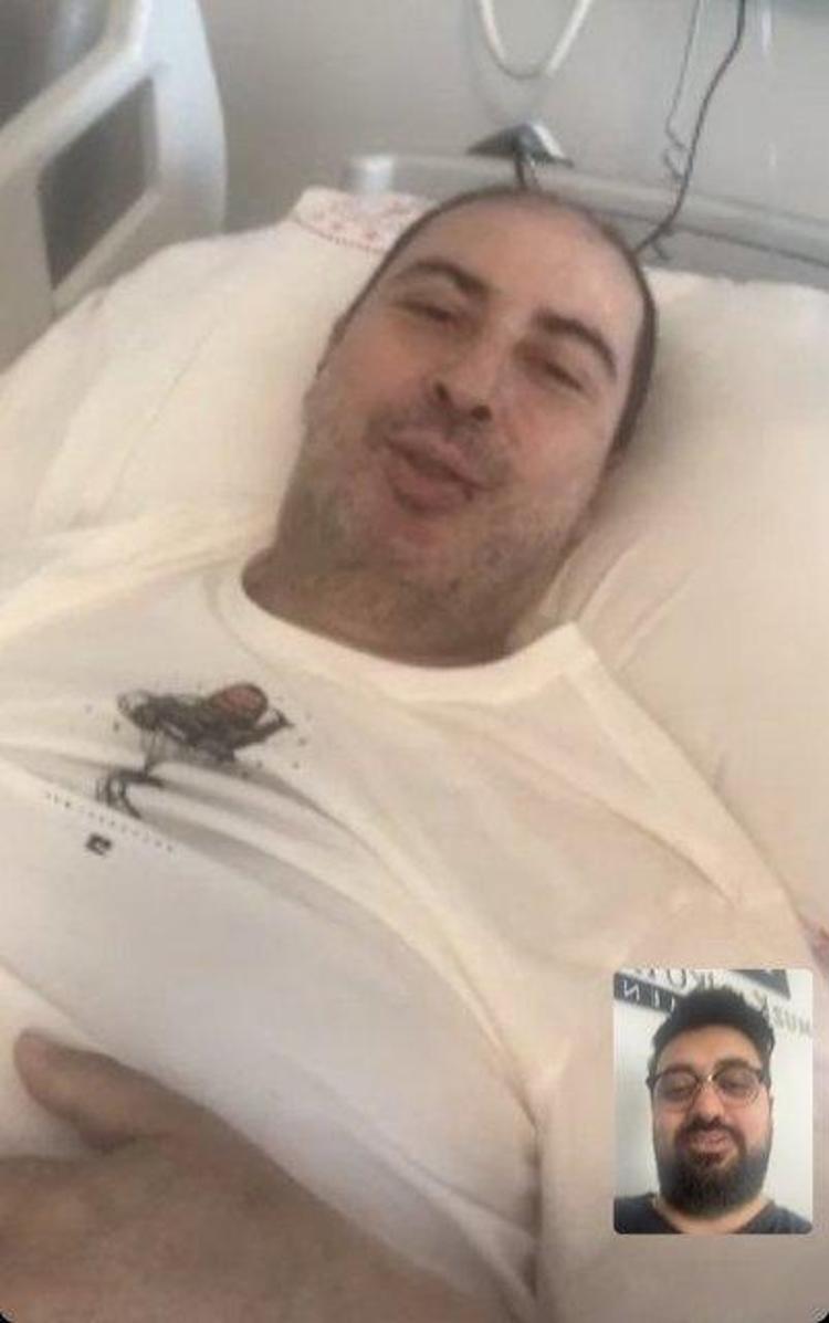 Uzun süredir hastanede tedavi gören Şekip Taşpınardan sevindiren haber