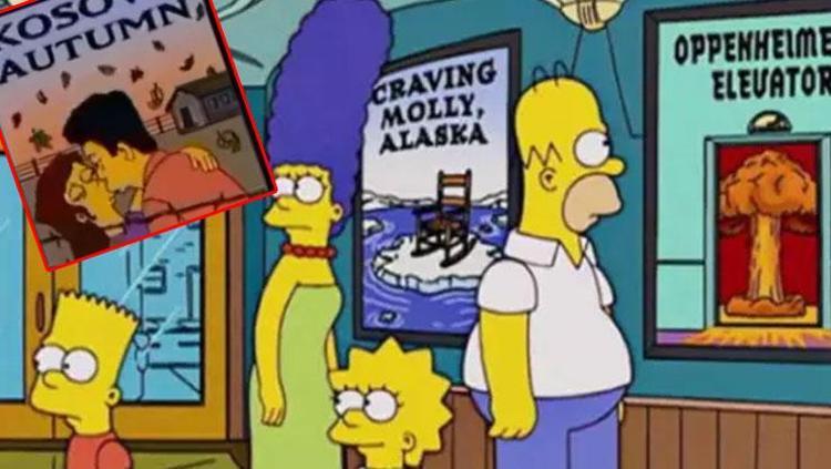 Simpsonlardan 18 yıllık savaş tahmini