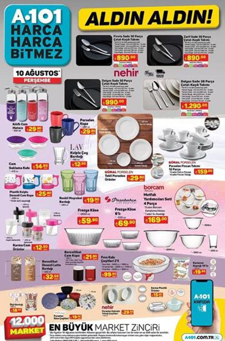 A101 10 AĞUSTOS 2023 KATALOĞU 4. SAYFA