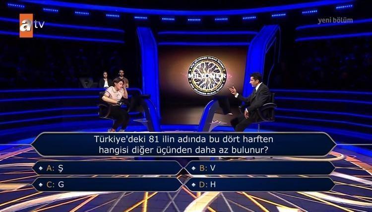 KİM MİLYONER OLMAK İSTER 1 MİLYONLUK SORU VE CEVABI
