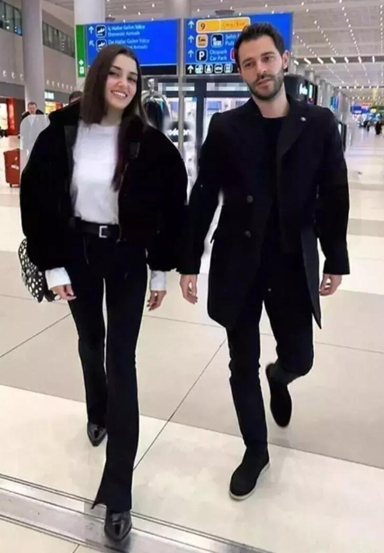 Hande Erçel dizi setinde sınava girdi