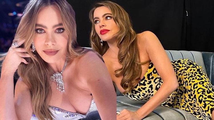 Boşanma aşamasındaki Sofia Vergara küvette poz verdi Kaşları olay oldu