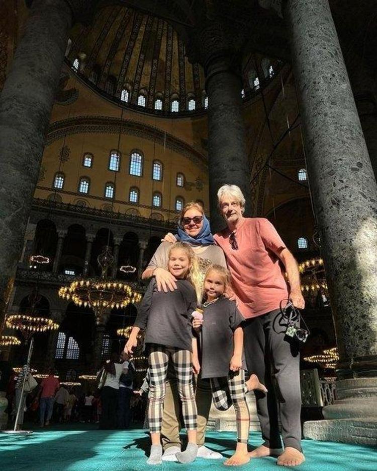 Diego Simeone ve ailesi İstanbul turu yaptı