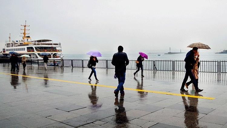 Sağanak yağış megakenti vurdu Meteorolojiden yağmur uyarısı