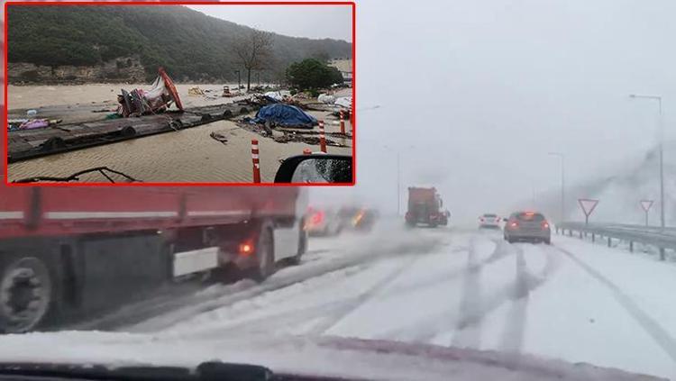 Okullar tatil olacak mı Pazartesi için kar ve sağanak uyarısı